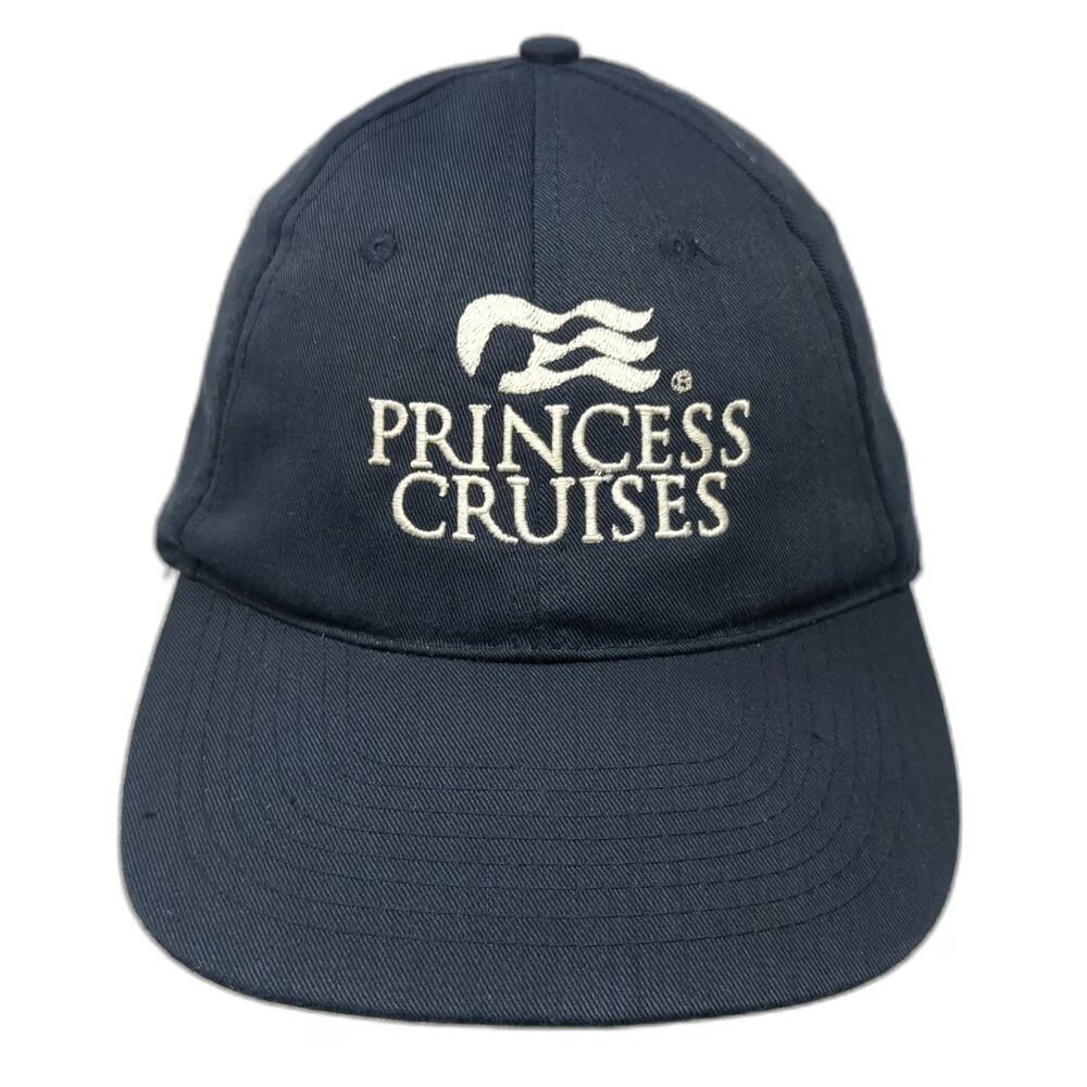 HitWear Princess Cruises Blue Baseball Cap One Size Strapback Embroidered Hat